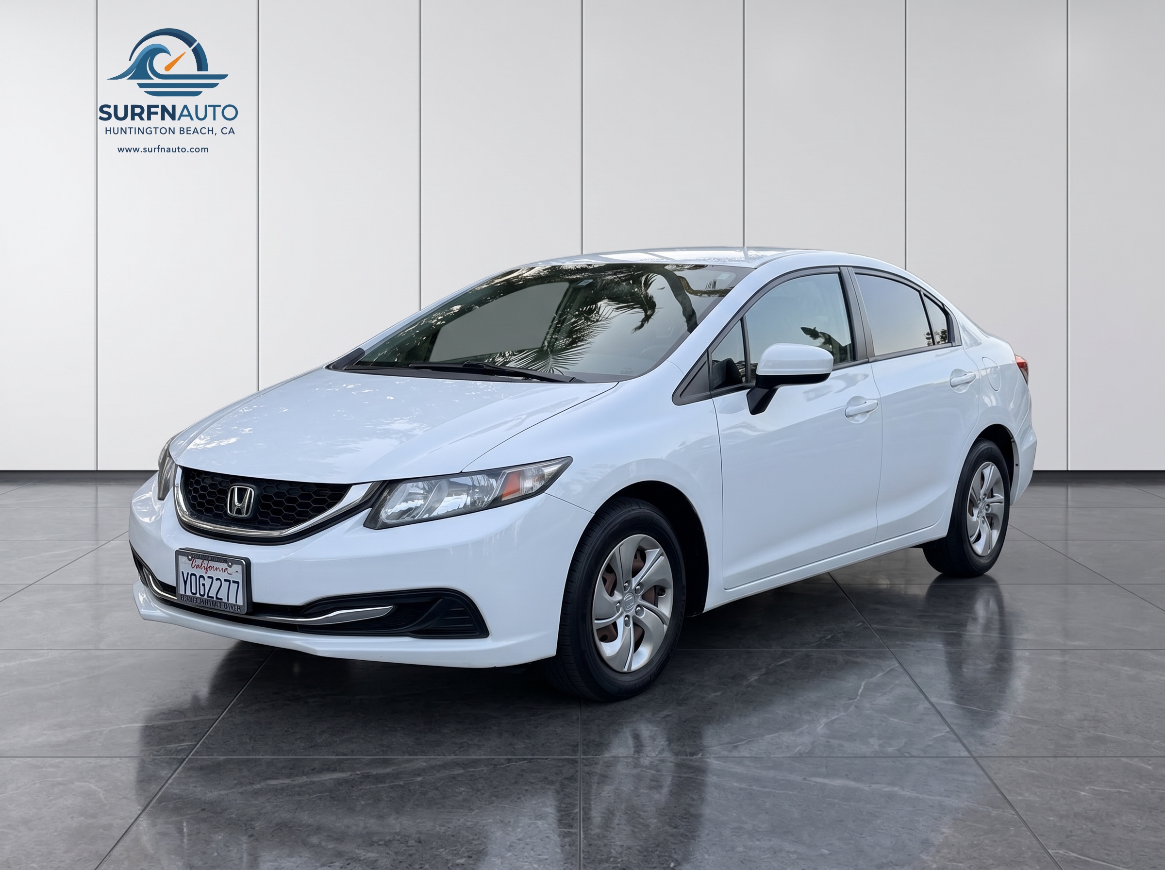 2014 Honda Civic LX front exterior