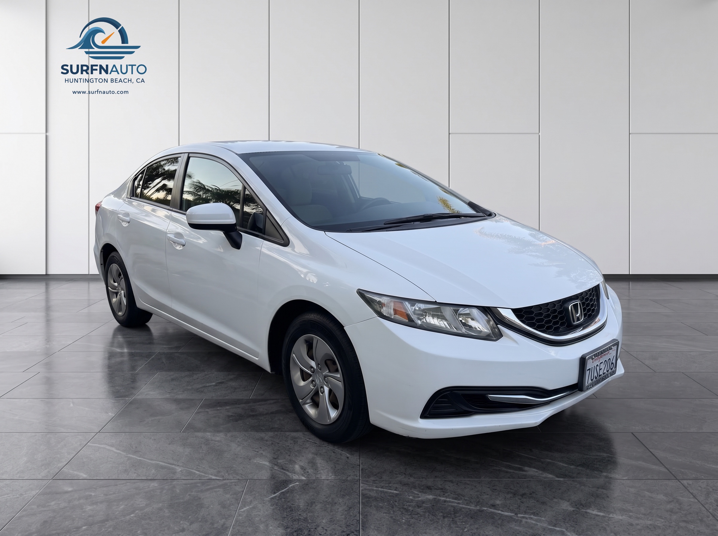2014 Honda Civic LX front angle