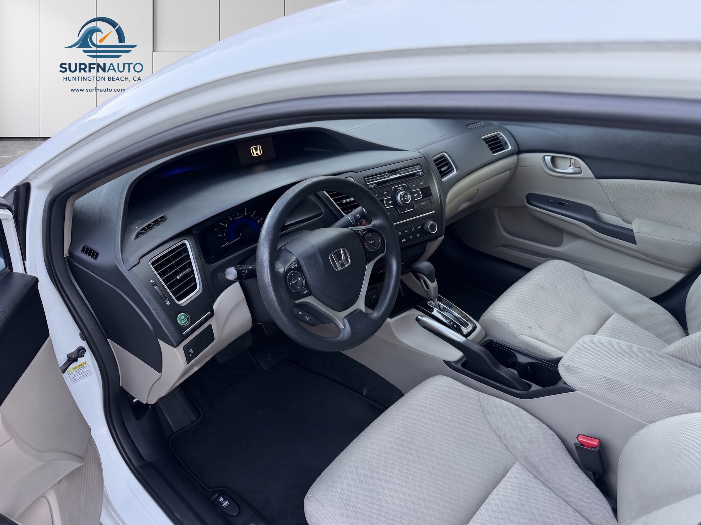 2014 Honda Civic LX interior dashboard