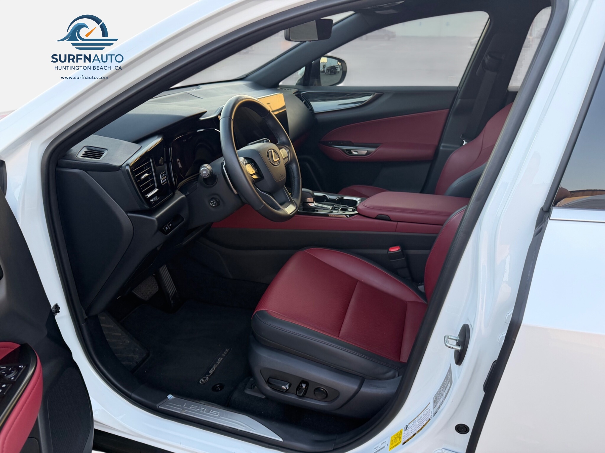 2025 Lexus NX 350h driver seat interior