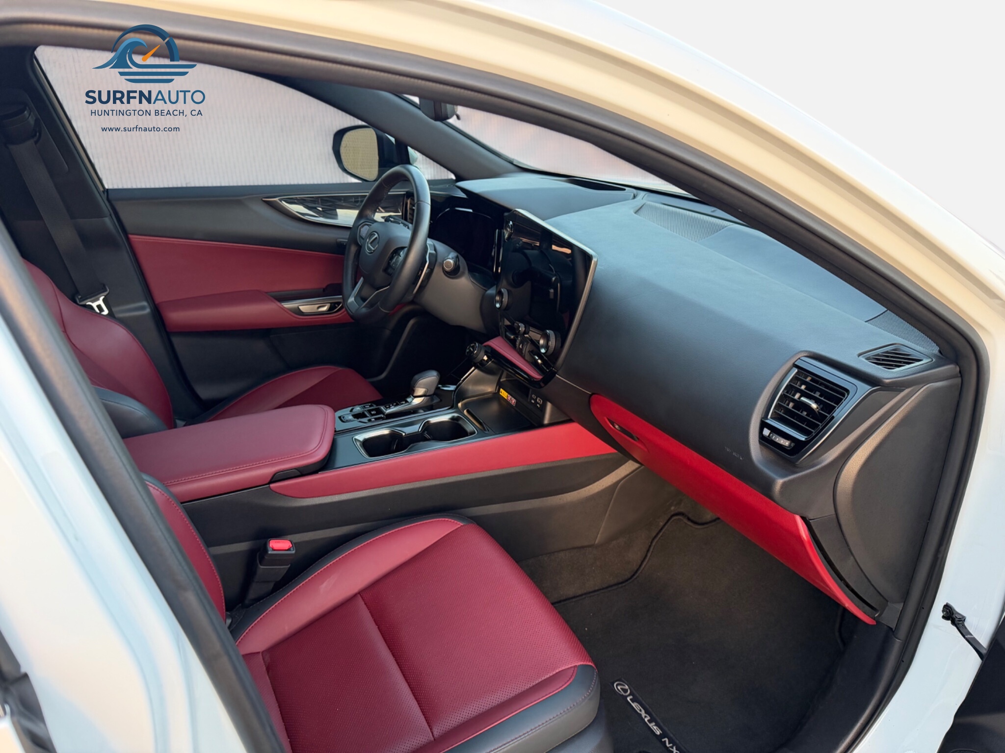 2025 Lexus NX 350h dashboard interior