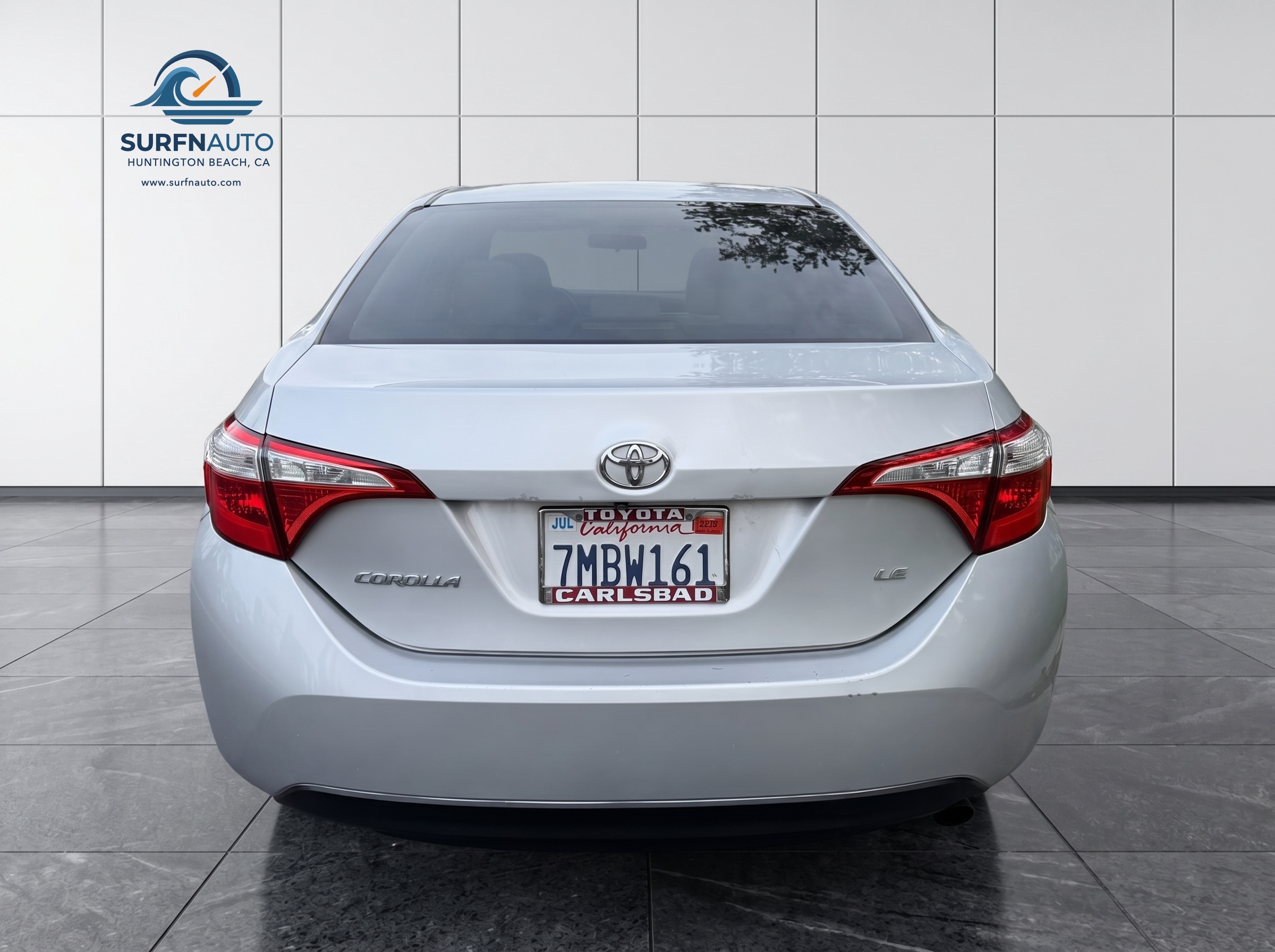 Toyota Corolla rear exterior