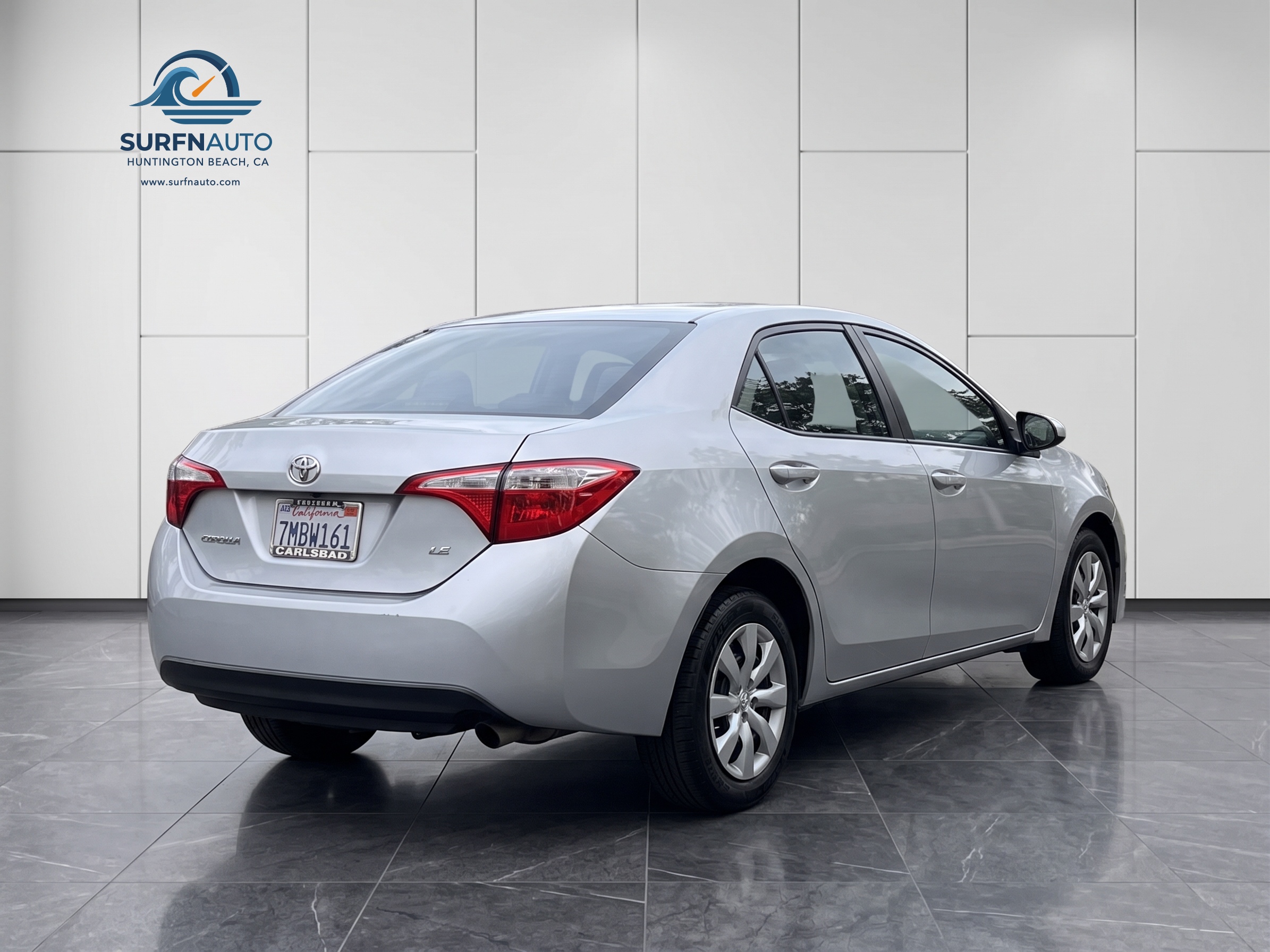 Toyota Corolla rear angle exterior