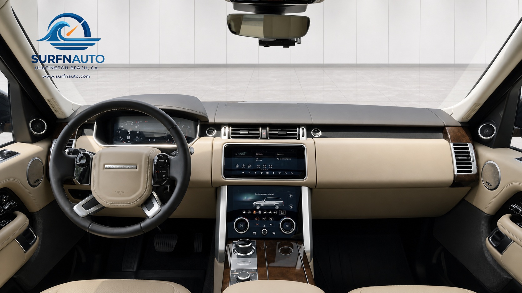 2021 Land Rover Range Rover HSE TD6 Sport Utility 4D interior photo 3