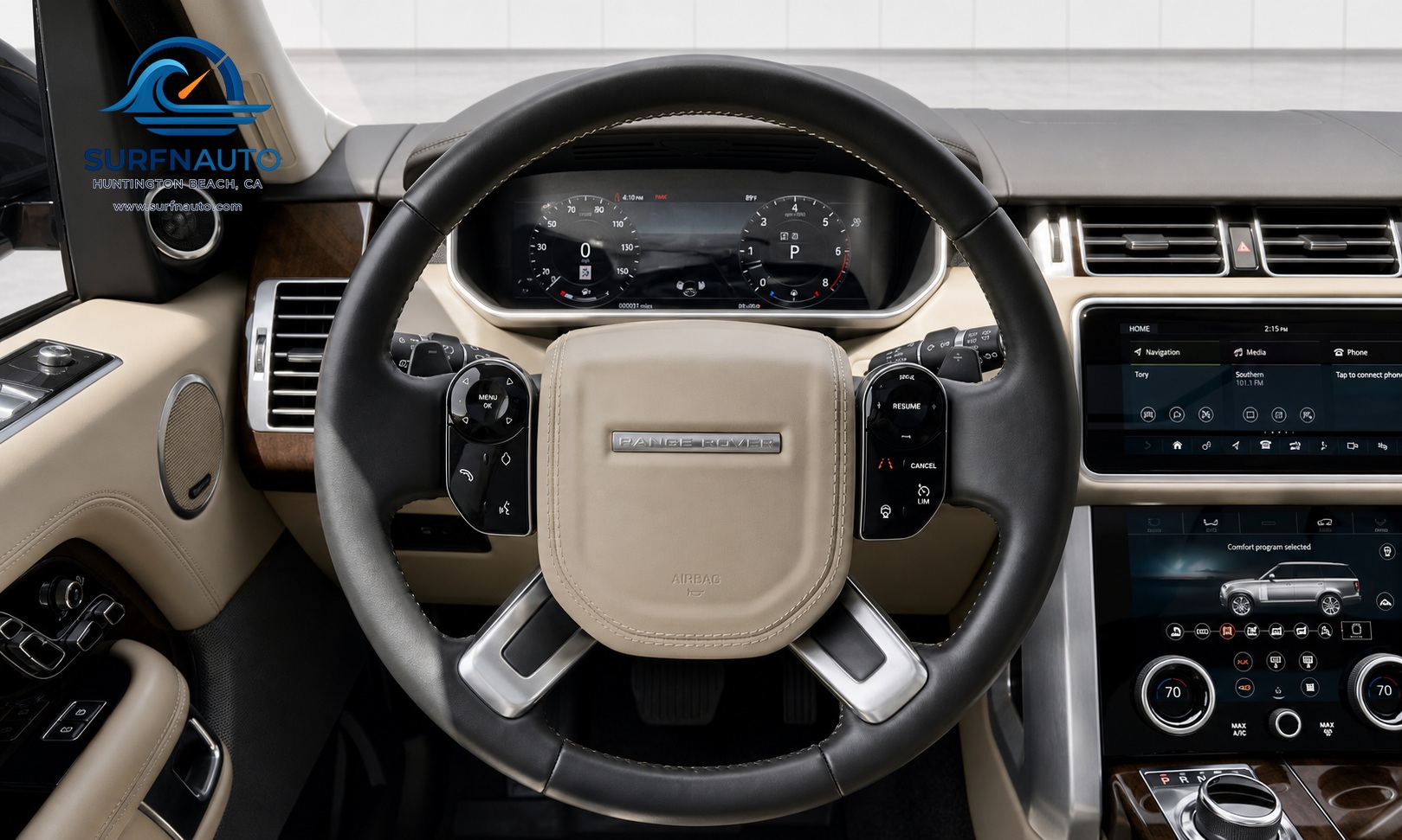 2021 Land Rover Range Rover HSE TD6 Sport Utility 4D interior photo 1