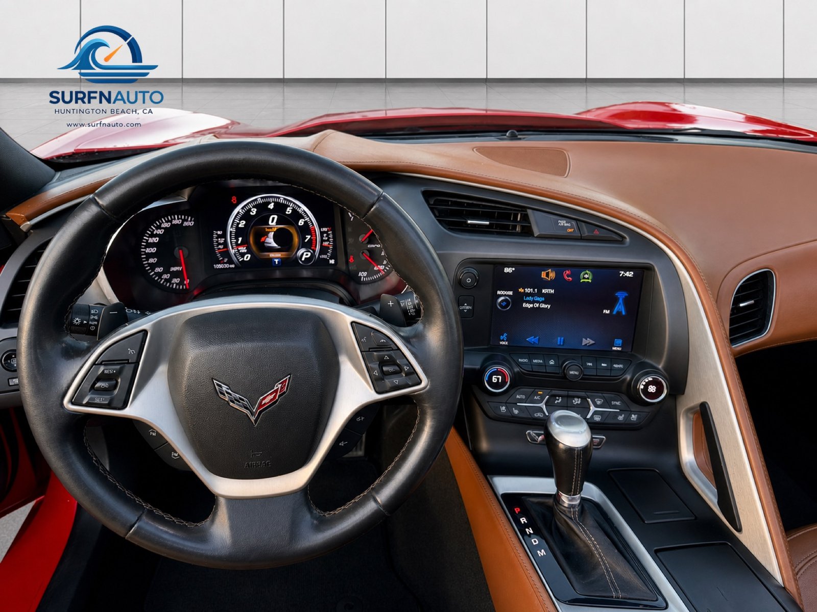 2014 Chevrolet Corvette Stingray Convertible 2D interior photo 2