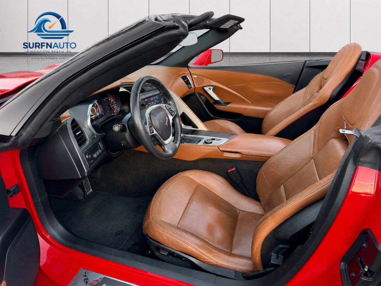 2014 Chevrolet Corvette Stingray Convertible 2D interior photo 7